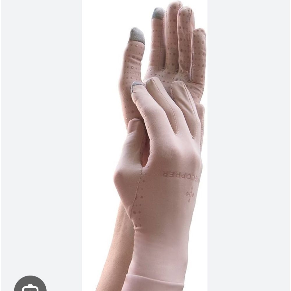 NWT Tommie Copper Recovery‎ Full Finger Gloves in Nude Sz XL